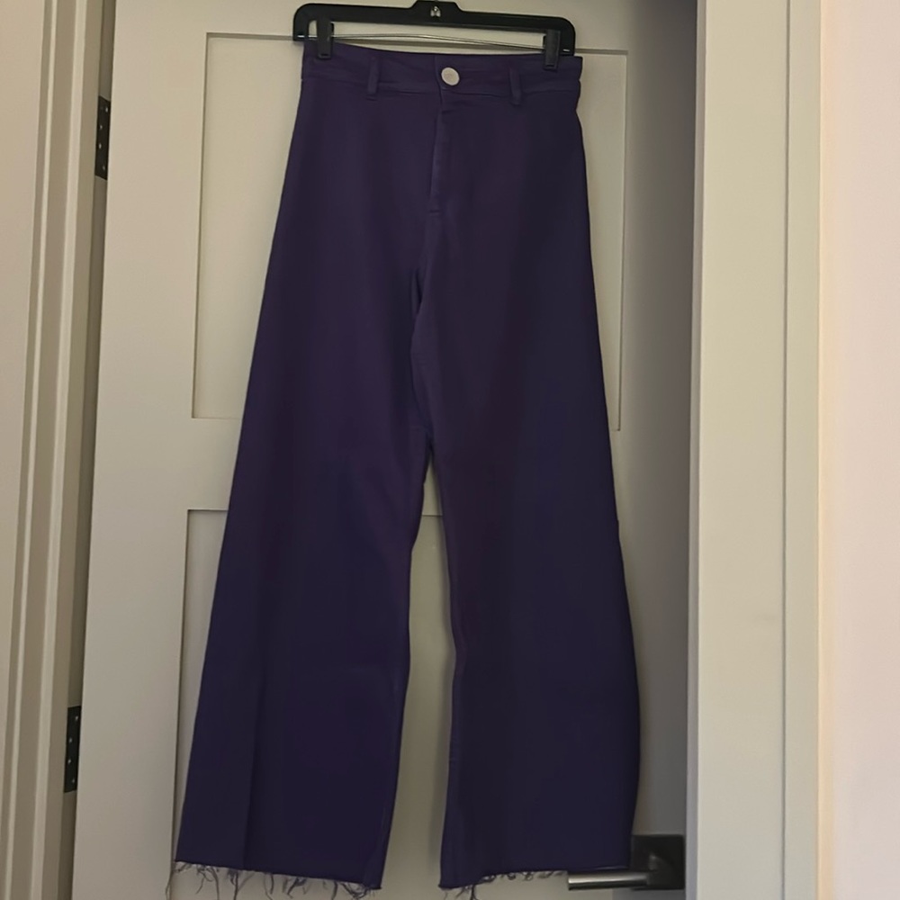 Zara Marine Women’s High Rise Purple Jeans
